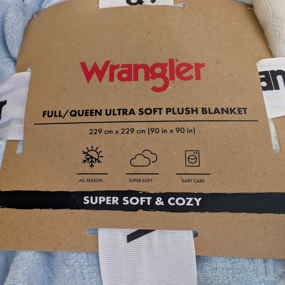 Wrangler Ultra Soft Plush Blanket